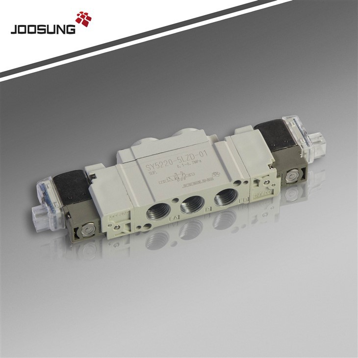 SY5220-5YO-01 Double Coil Pneumatic Solenoid Valve